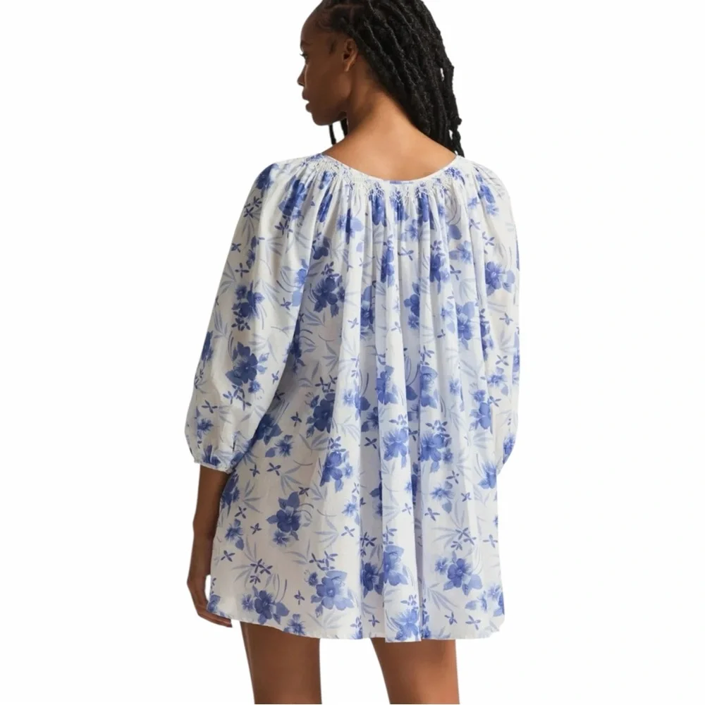 LOVE SHACK FANCY ESTE TUNIC TENT DRESS NEW WITH TAGS - Picture 3 of 9